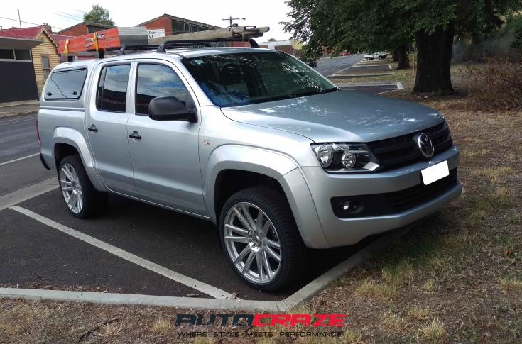 VOLKSWAGEN AMAROK GATSBY SILVER MACHINED FACE